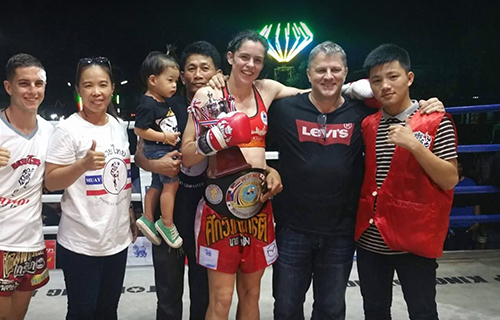 Claire Baxter Muay Thai